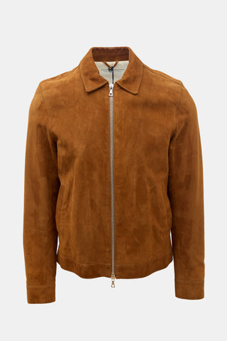 Officine Générale Suede Zip Jacket