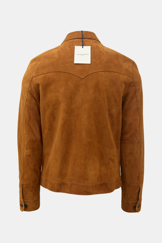 Officine Générale Suede Zip Jacket