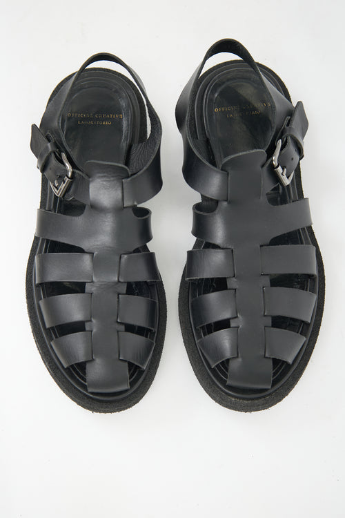 Officine Creative Leather Fisherman Sandal