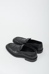 Officine Creative Black Leather Concrete 009 Loafer