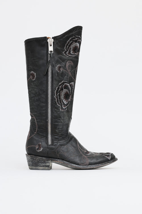 Old Gringo Floral Embroidered Western Boot
