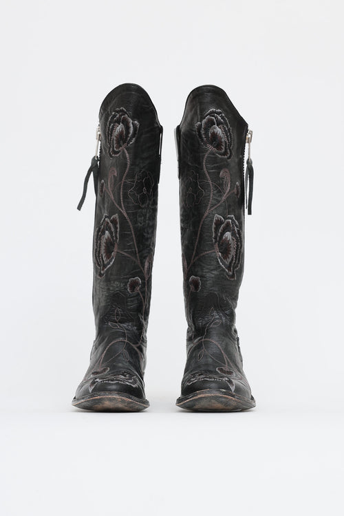 Old Gringo Floral Embroidered Western Boot