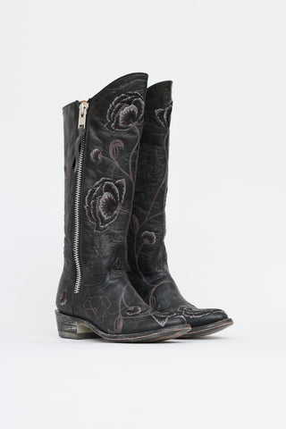 Old Gringo Floral Embroidered Western Boot