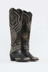 Old Gringo Distressed Studded Western Boot