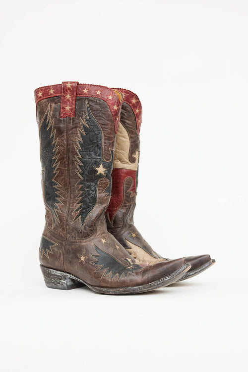 Old Gringo Americana Western Boot