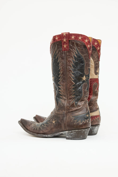 Old Gringo Americana Western Boot