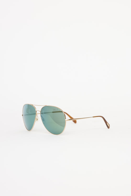 Oliver Peoples OV1201S Aviator Sunglasses