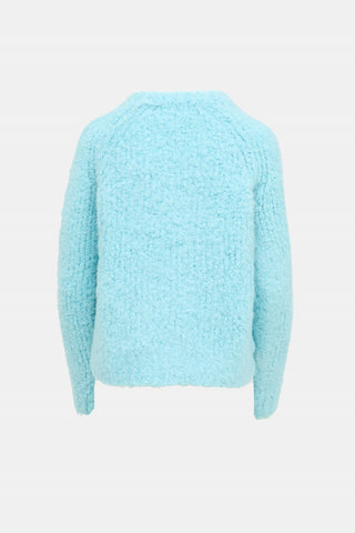 Maison Margiela Boucle Knit Slit Sweater