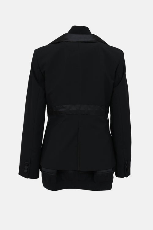Sacai Layered Blazer Bomber Jacket