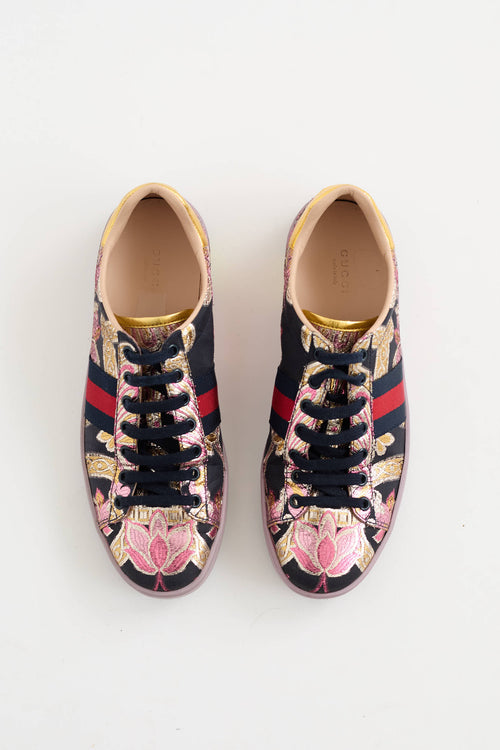 Gucci Floral Ace Sneaker