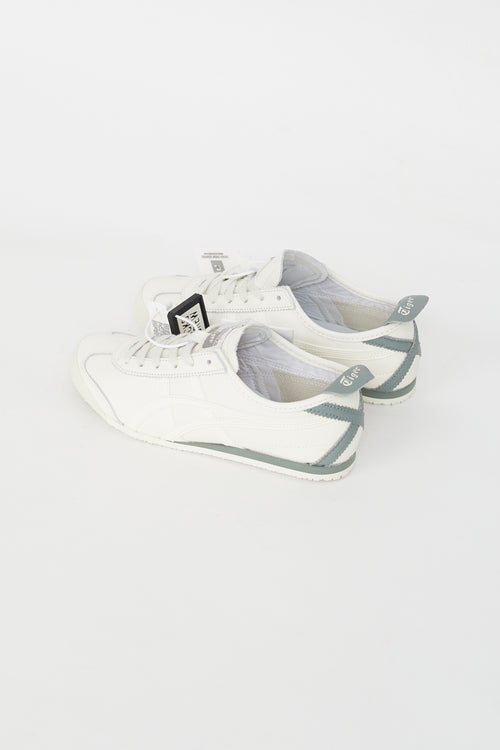 Onitsuka Tiger Cream Leather Mexico 66 Sneaker