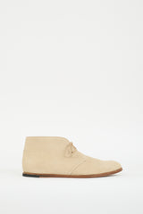 Opening Ceremony Beige Suede Desert Boot