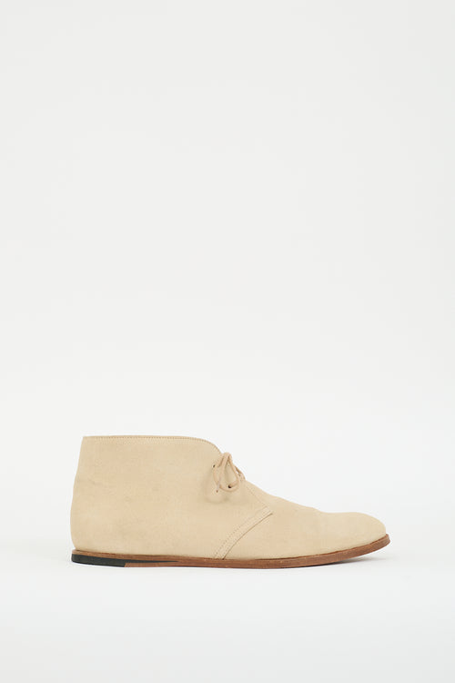 Opening Ceremony Beige Suede Desert Boot