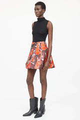 Opening Ceremony Sparkly Patterned Skirt