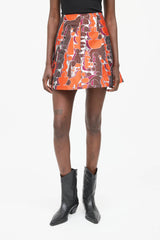 Opening Ceremony Sparkly Patterned Skirt