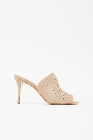 Oscar de la Renta Suede Ellery Mule
