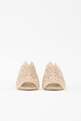 Oscar de la Renta Suede Ellery Mule