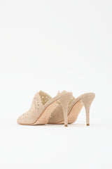 Oscar de la Renta Suede Ellery Mule