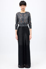 Oscar de la Renta Cashmere & Silk Embellished Cardigan