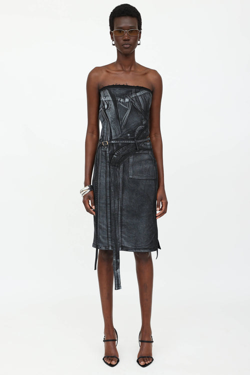 Ottolinger Denim Tube Dress