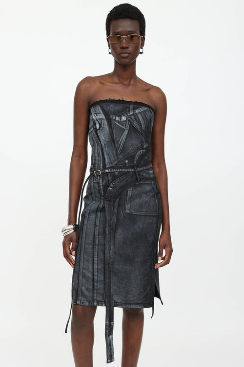 Ottolinger Denim Tube Dress