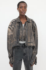 Ottolinger Oversized Coated Denim Jacket