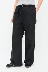 Our Legacy Black Nylon Wander Trouser