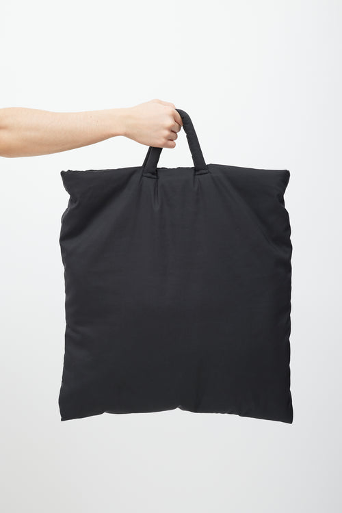 Our Legacy Black Padded Big Pillow Tote