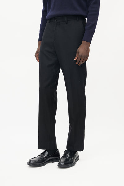 Our Legacy // Black Wool Sraight Leg Trouser – VSP Consignment