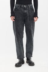 Our Legacy Black Woven Formal Cut Jeans