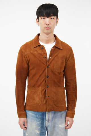 Our Legacy Brown Suede Jacket