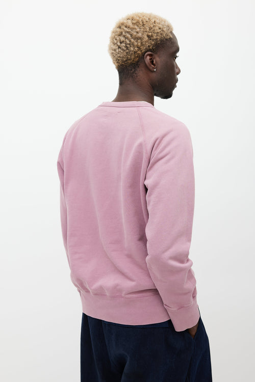 Our Legacy Pink Raglan Sweatshirt