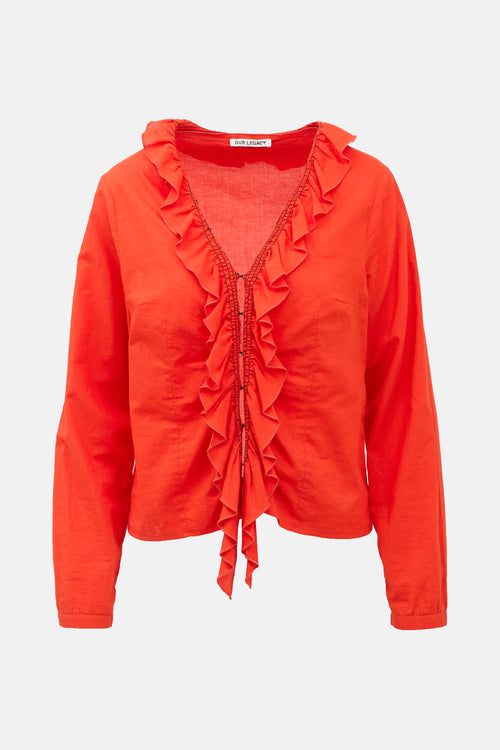 Our Legacy Ruffle Shirt
