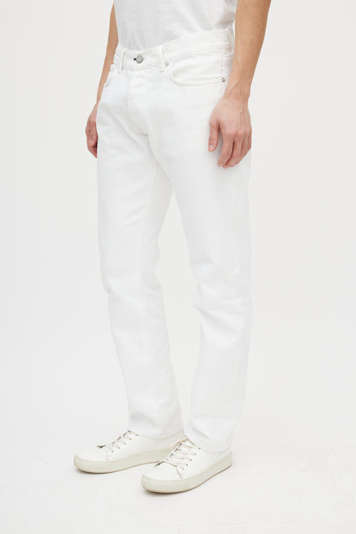 Our Legacy White First Cut Slim Jeans