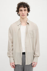 Our Legacy Above Pinstripe Shirt