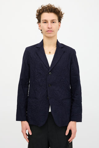 Our Legacy Crinkled Wool Blazer