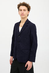 Our Legacy Crinkled Wool Blazer