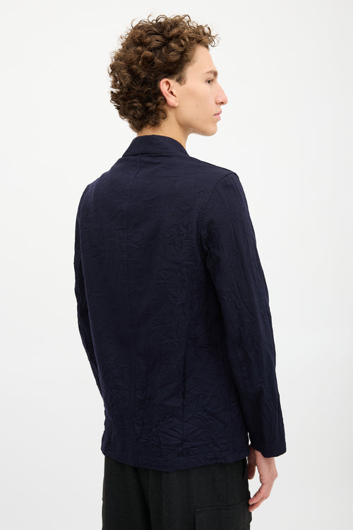 Our Legacy Crinkled Wool Blazer