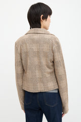 Our Legacy Mohair Plaid Sweater