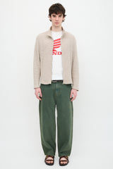Our Legacy Shrunken Full Zip Sweater