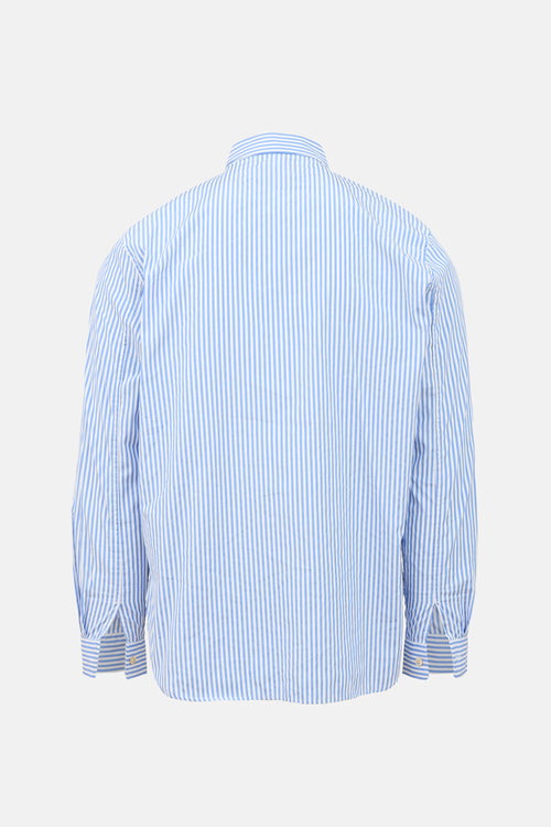 Striped Half Zip Shirt