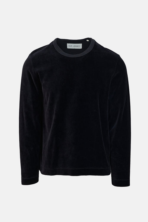 Our Legacy Velour Crew Neck Top