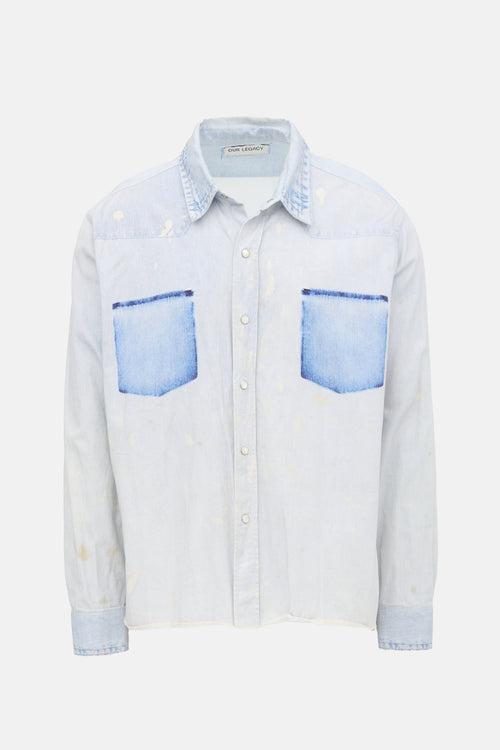 Our Legacy Western Trompe L'Oeil Shirt
