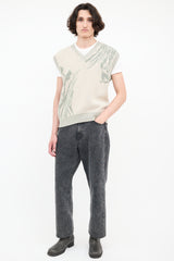 Our Legacy Textured Straight Leg Jeans