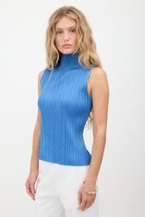 Pleats Please Issey Miyake Plissé Sleeveless Top