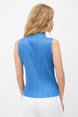 Pleats Please Issey Miyake Plissé Sleeveless Top