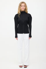 Pleats Please Issey Miyake Plissé Zip Jacket