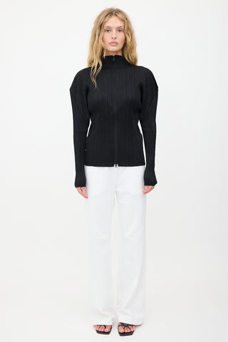 Pleats Please Issey Miyake Plissé Zip Jacket