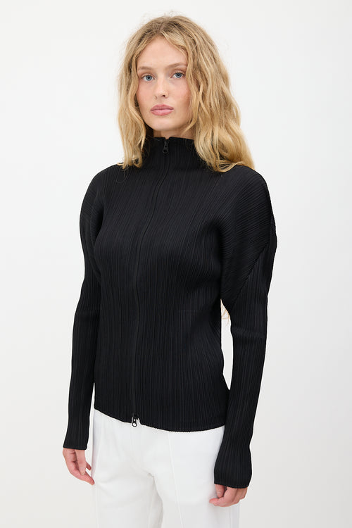 Pleats Please Issey Miyake Plissé Zip Jacket
