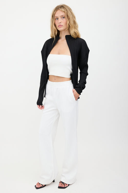 Tibi Pintuck Jogger Pant